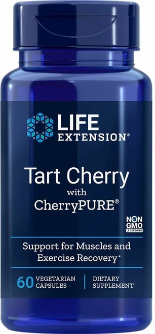 Life Extension Tart Cherry 라이프 익스텐션 타르트 체리 타트 체리 60정, 60캡슐, 1개 - 쿠팡