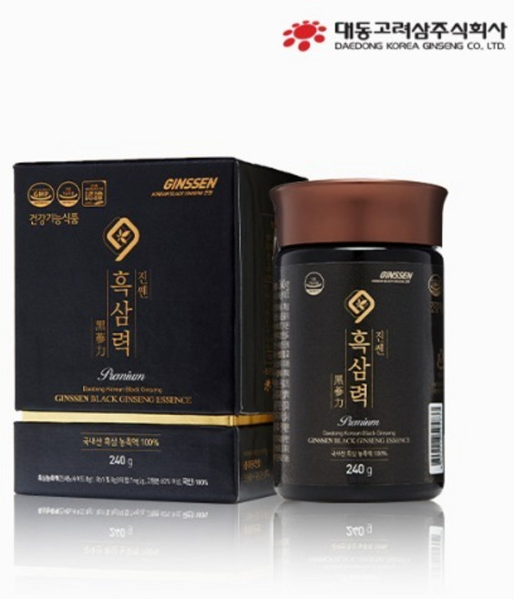 대동고려삼 진쎈 프리미엄 흑삼농축액, 1개, 240g