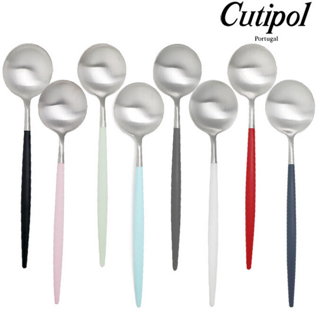 큐티폴 고아 디너 스푼 숟가락, 레드, 1개
