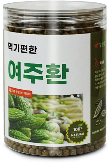 여주환 350g 100% 국내산 유기농 여주, 1개