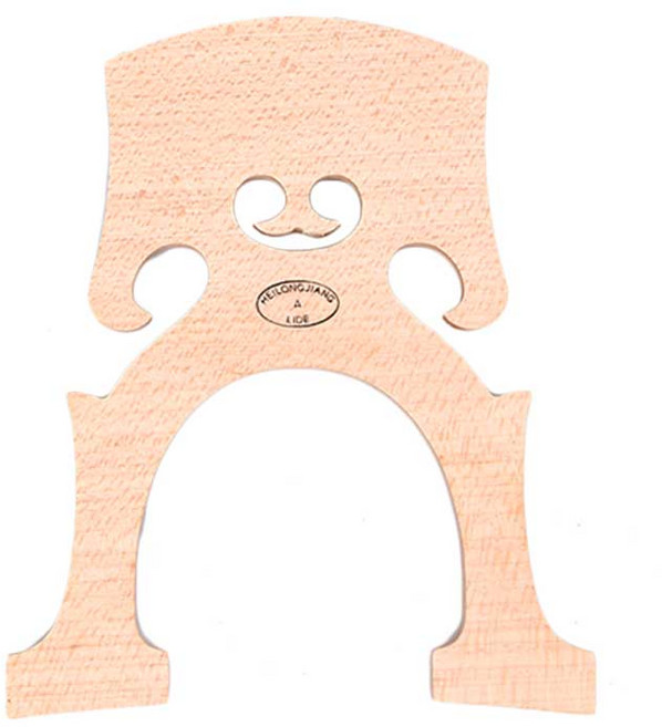 Maple 첼로 미가공 브릿지 전사이즈