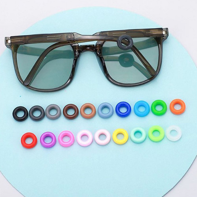 큰 안경 흘러내림방지 실리콘 피타링 2P 귀 고정 고무_ 050613