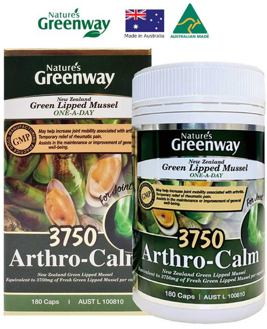 네이쳐스그린웨이 뉴질랜드 초록입홍합 3750(750)mg 아스로캄 180정, 1개