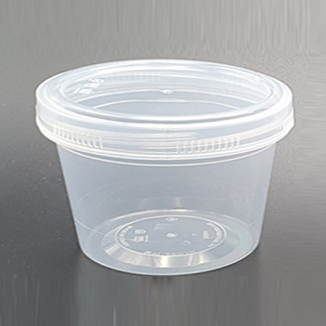 밀폐용기 스크류 반찬 다용도 용기 92파이 250ml 스크루 슬라임 통 전자레인지 PP 용기 뚜껑 세트 1봉 30ea, 90개, 1세트