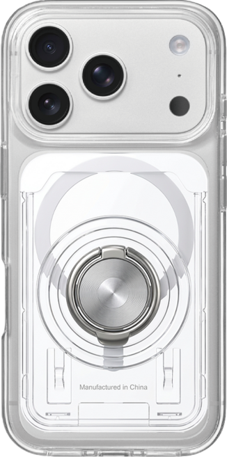 디자인스킨 맥세이프 베이직 카드포켓 스마트링-클리어, 클리어, 1개