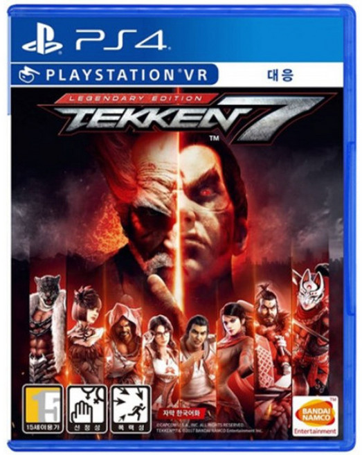 PS4 레전더리 에디션 정식발매 한글파 중고 코드 미사용, [중고]PS4 철권7 레전더리에디션