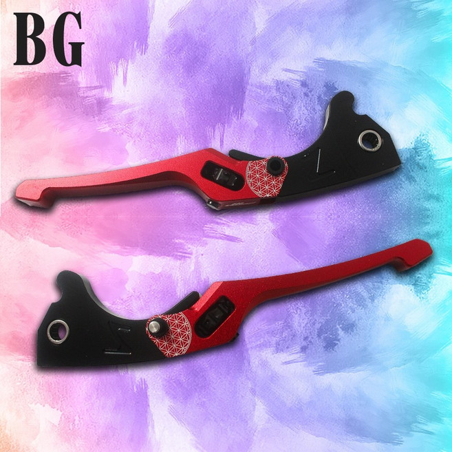 BG JS二代生命之花可調拉桿 副軸承 手煞車配件 DRG 六代戰 雷霆S, 紅色,JETS(雙碟), 1個