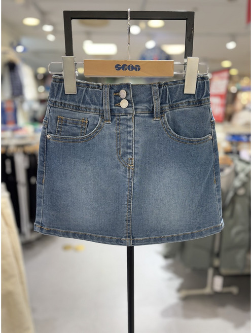 에스핏 지금이 기회 빠른 필수템!! "인기만점" 봄 신상품 H라인 데님 스커트