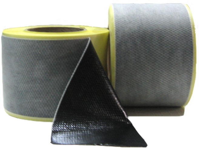 국내생산 부틸방수테이프 옥상 렉산 판넬 지붕 보수 누수방지 강력접착 간편방수, 부직포시트 회색, 1개, BT1003 폭10cm 길이20m 두께0.3mm