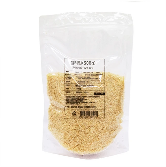 선인 젤라틴 분말 500g, 1개 - 쿠팡