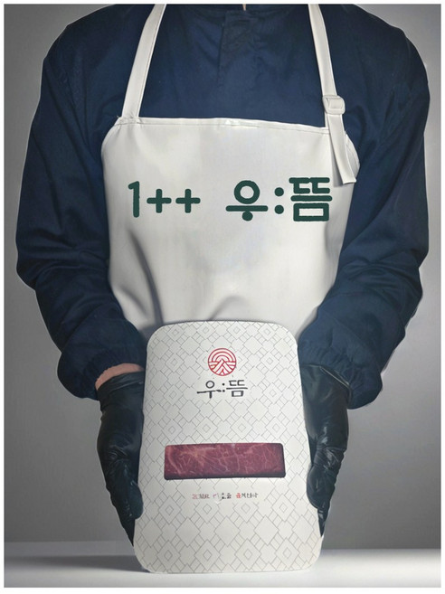 투뿔 부채살 구이용 소고기 1++ (냉장) 300g 2개 신선육 한우 정육