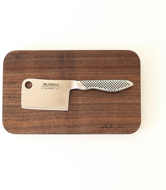 정품 글로벌나이프 GS-102 미니초퍼 8cm 다양한 쓰임 미니 중식도 미니쵸퍼 평생 AS, 실버