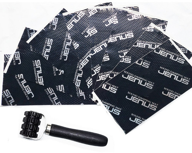 JENUS 방음매트 방진매트 8장 1박스 자동차방진재 차음재 흡음, 1세트