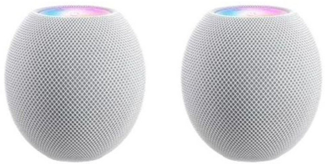 홈팟 미니 무선 블루투스 홈팟미니 스마트 스피커 1. 화이트 오리지널 기능 24시간 배터리, 01.화이트오리지널기능24시간배터리