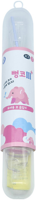 코끼리 뻥코3 플러스 콧물 쏙 유아 콧물흡입기, 4개
