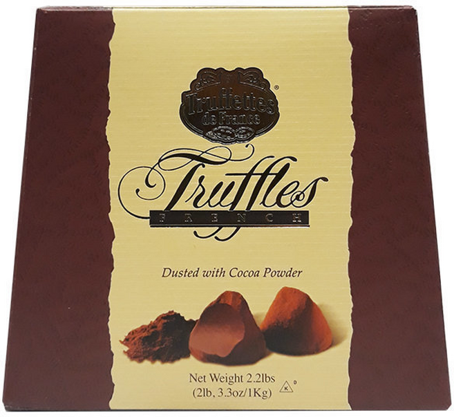CHOCMOD 트뤼플 프랜치 초콜릿, 1kg, 1개