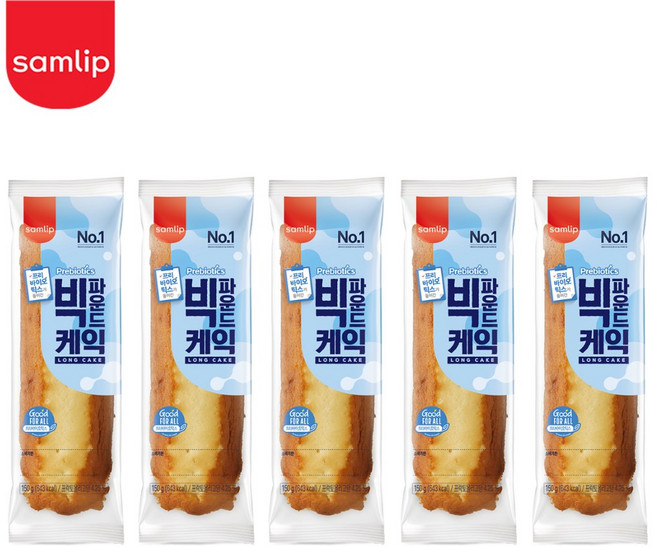 [도도나몰] 삼립 빅 파운드 케익 150g, 5개