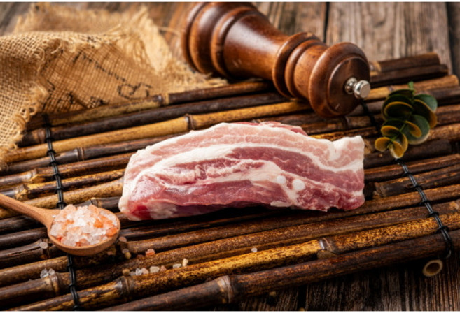 고슐랭 솔트에이징 국내산 돼지고기200g (캠핑 바베큐 구이용 밀키트 한돈 선물 집들이 홈쿡), 1개, 한돈목살200g