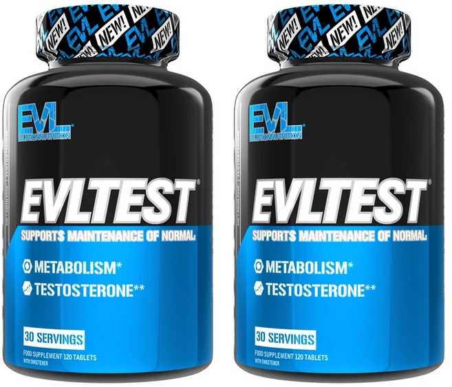 EVLUTIONNUTRITION EVL 테스트 타블렛, 2개, 120정 - 쿠팡
