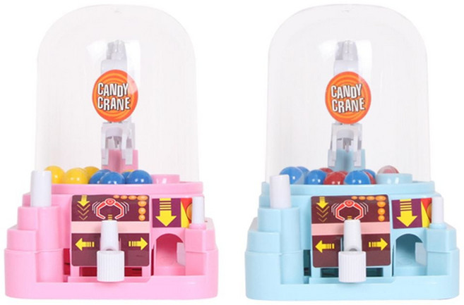 KC인증 캔디크레인 캔디머신, 1개, 핑크_미니초코볼150g