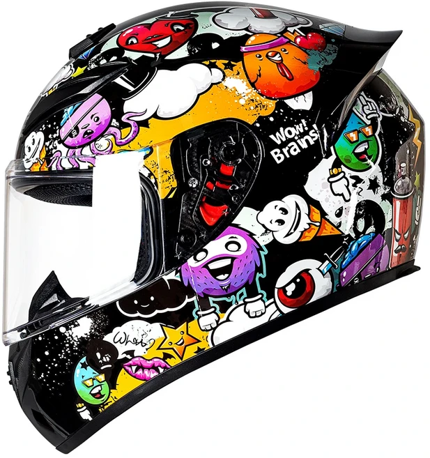 DOT 오토바이 헬멧 크루즈 레트로 모토크로스 풀 페이스 남성과 여성 사계절 라이딩 Casco Capacete, 04 M, 03 36