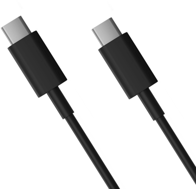 두들 케이블 USB C to C 60W 3A (애플 맥북 아이패드 아이폰 충전기 호환) 1.5m Black, 1개