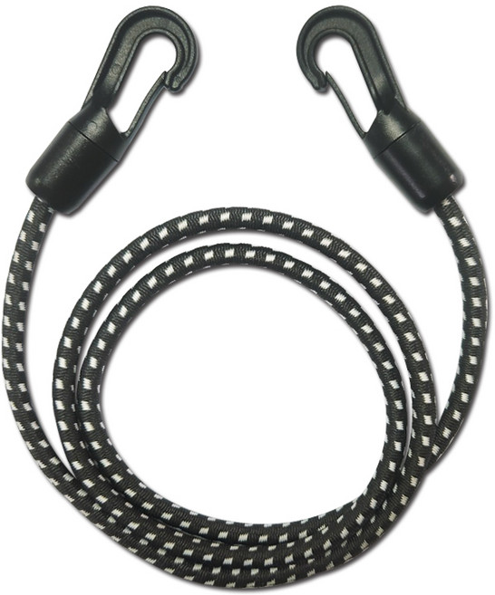 SL 고리 탄성 로프 탄력바 스트레치코드 캠핑 자전거 오토바이 줄, 백색(6mm)