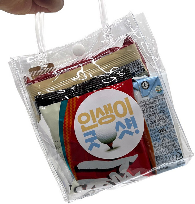 골프 라운딩 간식 세트 꾸러미, 6개, 1세트