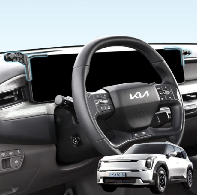 픽스 EV9 호환용 차량용 핸드폰 거치대 마운트, 추가안함, 양쪽 마운트, 1개, 호환