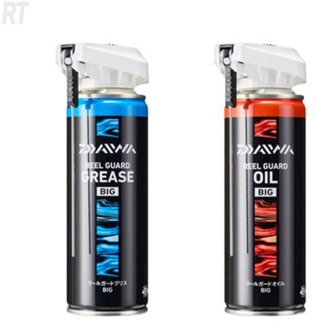 RT피싱 3개x다이와 릴가드 스프레이 세트 빅 다이와오일
