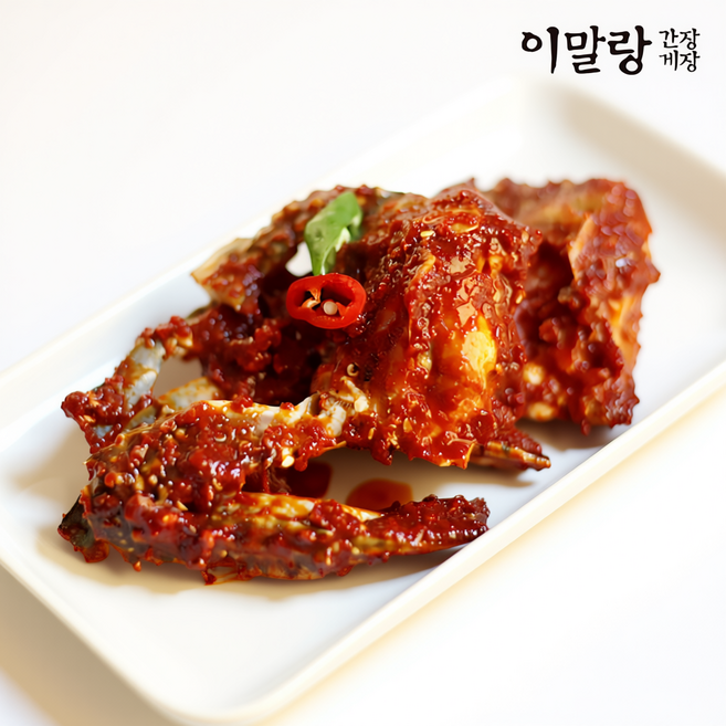 국내산 100% 비법재료 양념게장 큰손 이말랑 간장게장 택배주문, 1개, 3ml