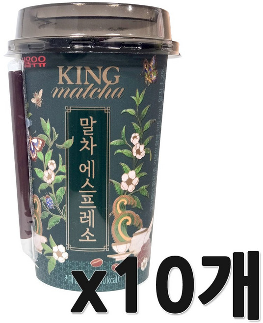 서울우유 킹 말차 에스프레소, 10개, 200ml