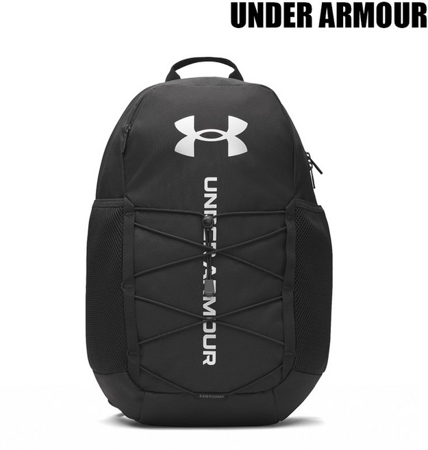 {백화점 정품} 언더아머 UA 허슬 6.0 백팩 1384672-002 264588, 블랙(002), OSFM(FREE), 1개