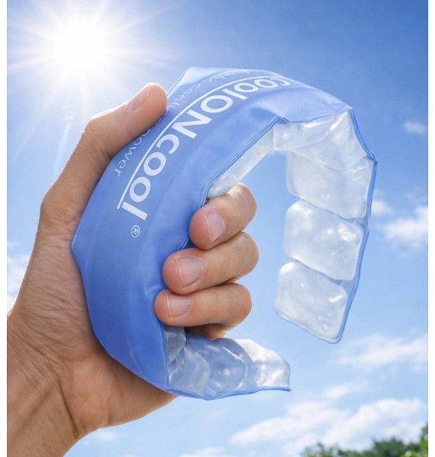 쿨렁쿨 점보넥쿨러 더 크고~ 더 길게~ 얼음목걸이 아이스넥밴드 냉감목걸이 3가지칼라 국내생산, 점보아이스 블루, 1개