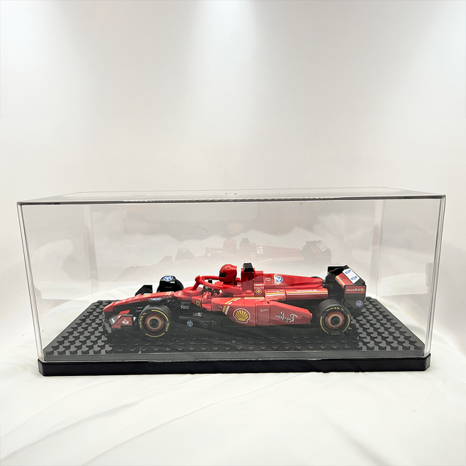 디플박스 레고 F1 스피드챔피언 호환 진열장, 브릭형 블랙