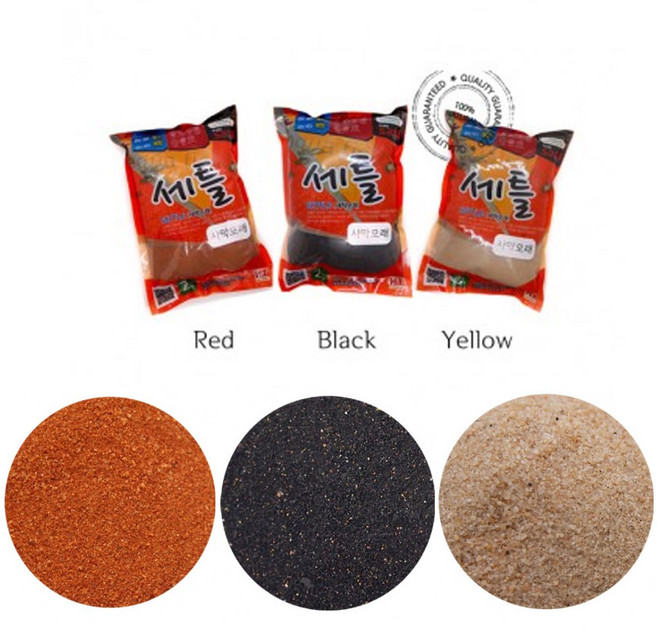 세틀 사막모래 바닥재 2kg Red, 1개