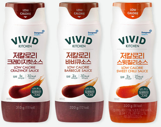 [캠핑소스 세트] 비비드키친 크레이지핫소스 + 바비큐소스 + 스윗칠리소스, 1개, 1개