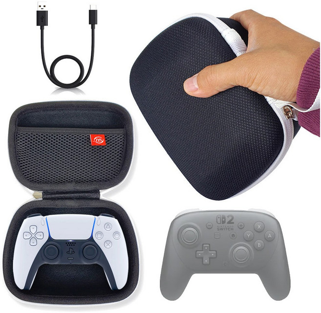 호환 프로콘2 파우치 케이스 보관 휴대용 가방 듀얼쇼크 듀얼센스 호환 JYS, 1개, n0557