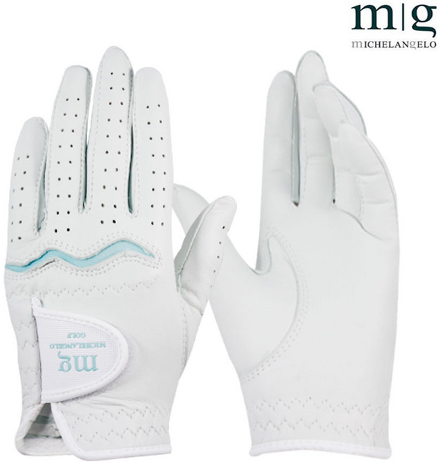 미켈란젤로 주니어 올양피 골프장갑 (왼손에착용) 1장 어린이용 한손 올양피 골프장갑, MG/올양피(왼손1장)