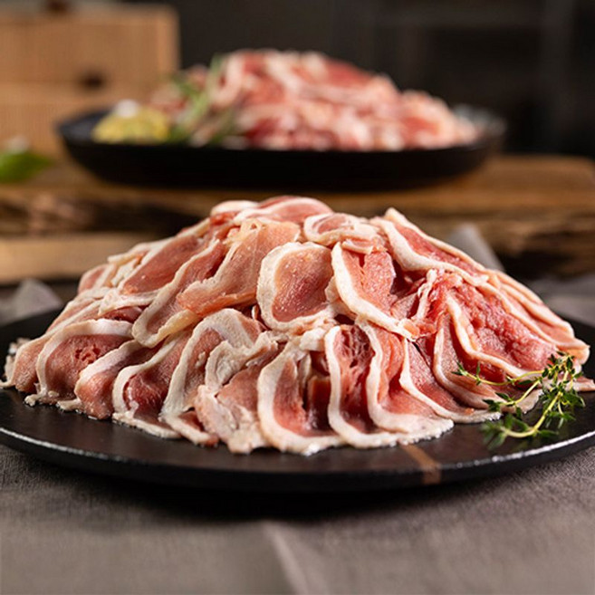 다향 1등급 오리대패겹살, 8개, 200g