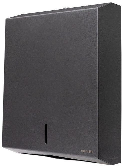 스텐 분체도장 핸드타올 케이스 페이퍼타올 디스펜서 37CM, 그레이, 1개