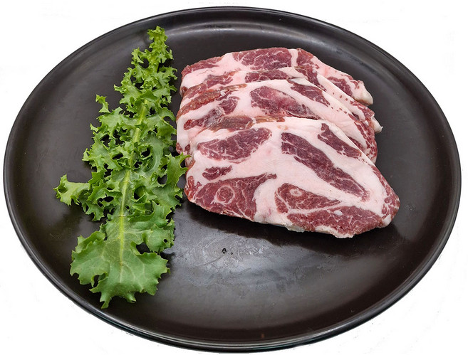 스페인산 이베리코 꽃목살 300g, 1개