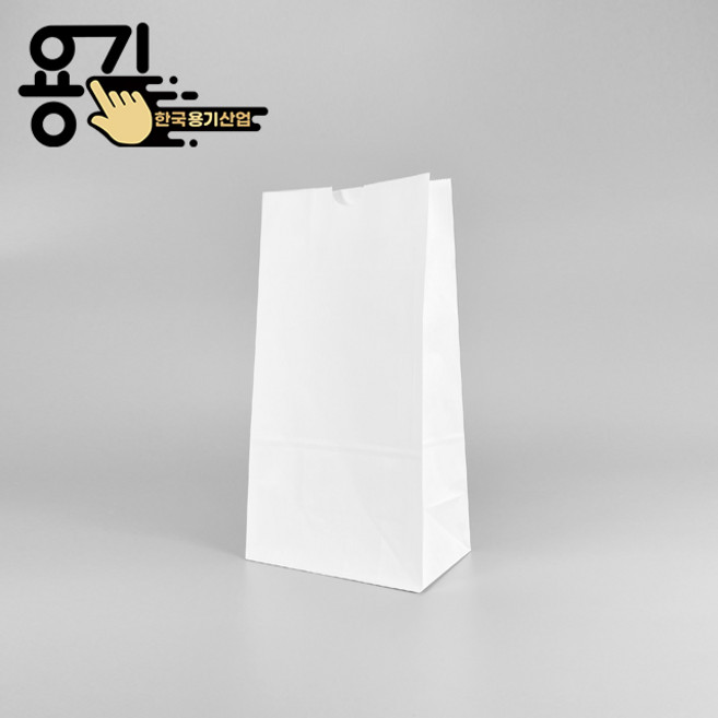 화이트 500 무지 150 x 90 x 280 노루지 50g 각대봉투 M봉투 종이봉투 감자 붕어빵 페이퍼백 (1000매), 1세트, 1000개