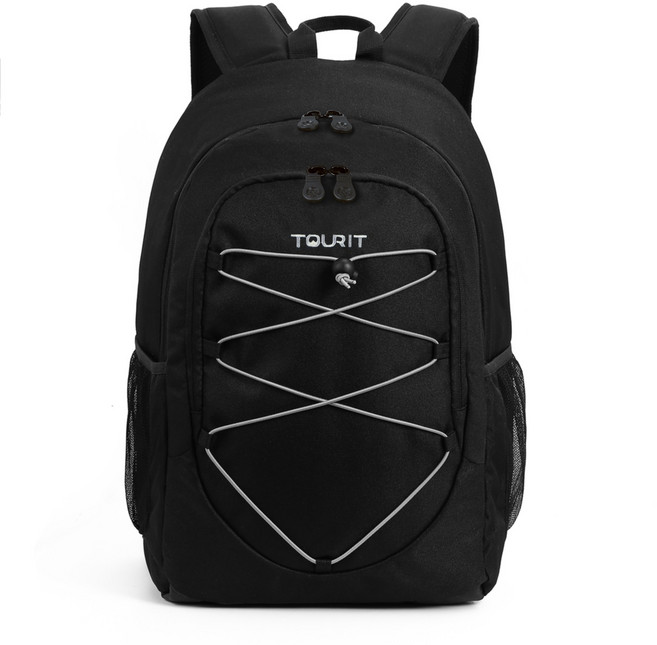 TOURIT 보온보냉 백팩 여행가방 캠핑 쿨러백 아이스백, 20L, 001블랙