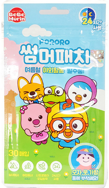 뽀로로 썸머패치 24매입, 혼합, 2개