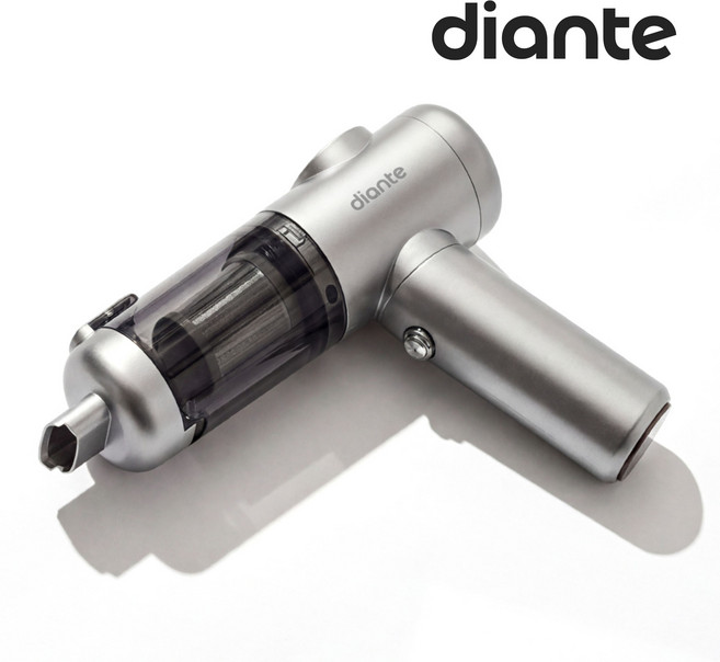 디안트 차량용 무선 청소기 BLDC 흡입력 좋은 진공청소기 에어건, Z30, 실버