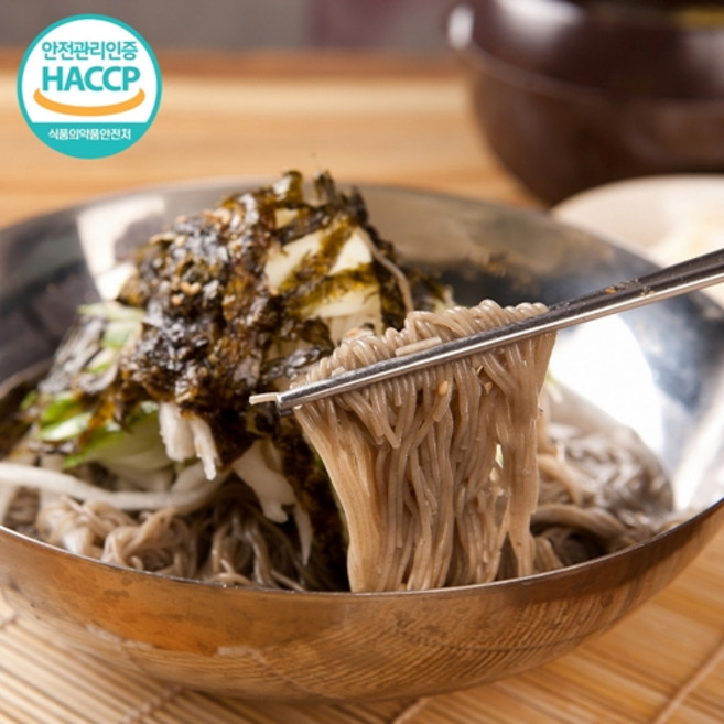 시원한 초계 물막국수 메밀 막국수 국수, 8개, 680g, 단품