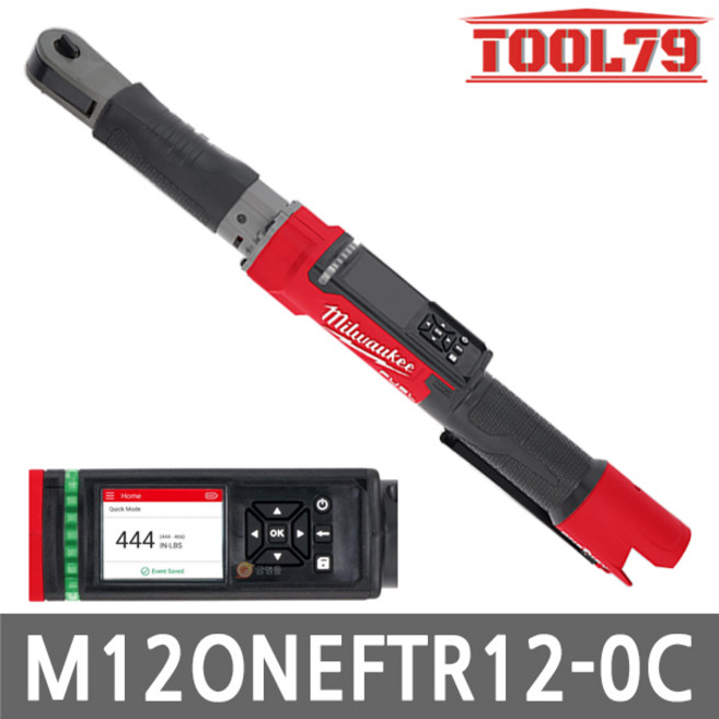 밀워키 M12 ONEFTR12-0C 충전디지털토크렌치 12V 본체, 1개