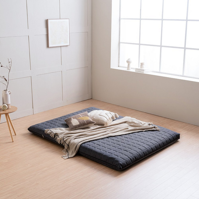 더릭스홈 투슬리핑 7존 양면 토퍼 매트리스 원룸 마약 침대 접이식 수면 바닥 매트릭스