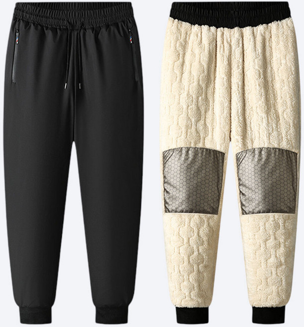 바르가 남자 방한 패딩 팬츠 겨울 포근한 보온 라이더 바지